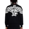 Boy Arka Baskılı Tape Eagle Sweatshirt