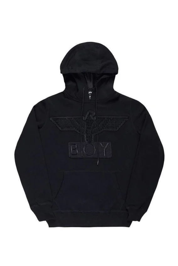 Boy Eagle Aplike Kapüşonlu Sweatshirt