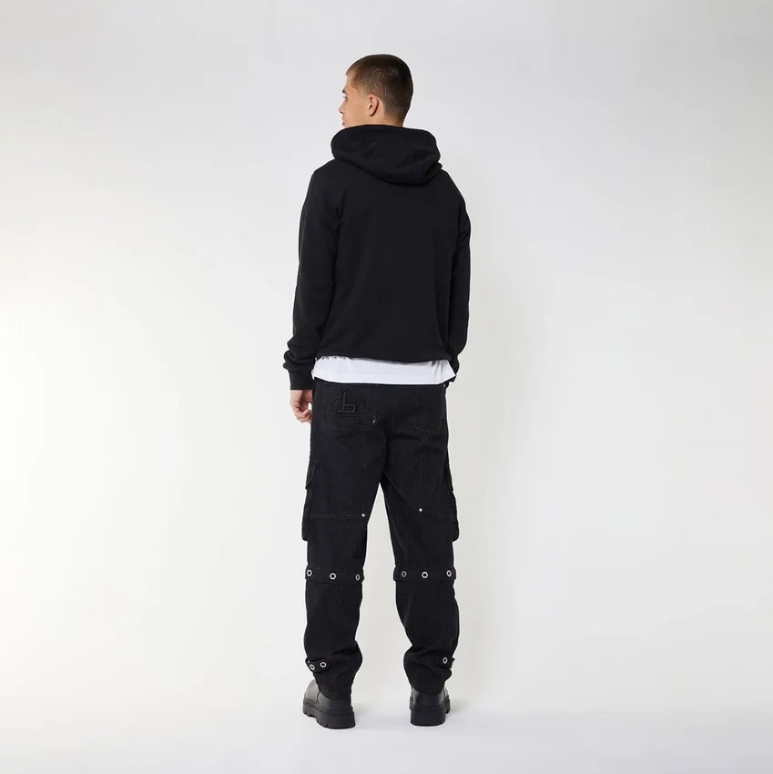 Boy Eagle Aplike Kapüşonlu Sweatshirt