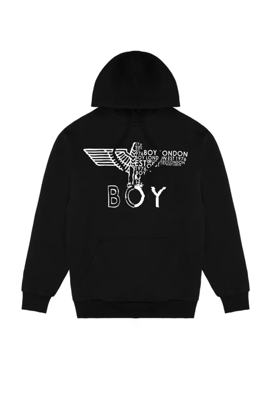 BOY Eagle Gizli Kapüşonlu Sweatshirt