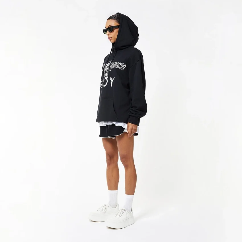 BOY Eagle Gizli Kapüşonlu Sweatshirt