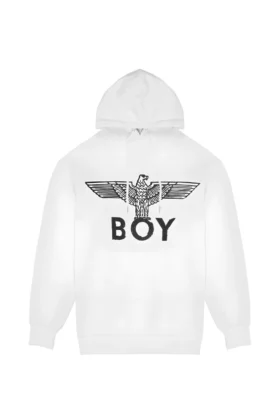 Boy Eagle Scribble Kapüşonlu Sweatshirt