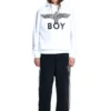 Boy Eagle Scribble Kapüşonlu Sweatshirt