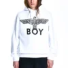 Boy Eagle Scribble Kapüşonlu Sweatshirt