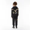 BOY Eagle Sırt Baskılı Çocuk Kapüşonlu Sweatshirt