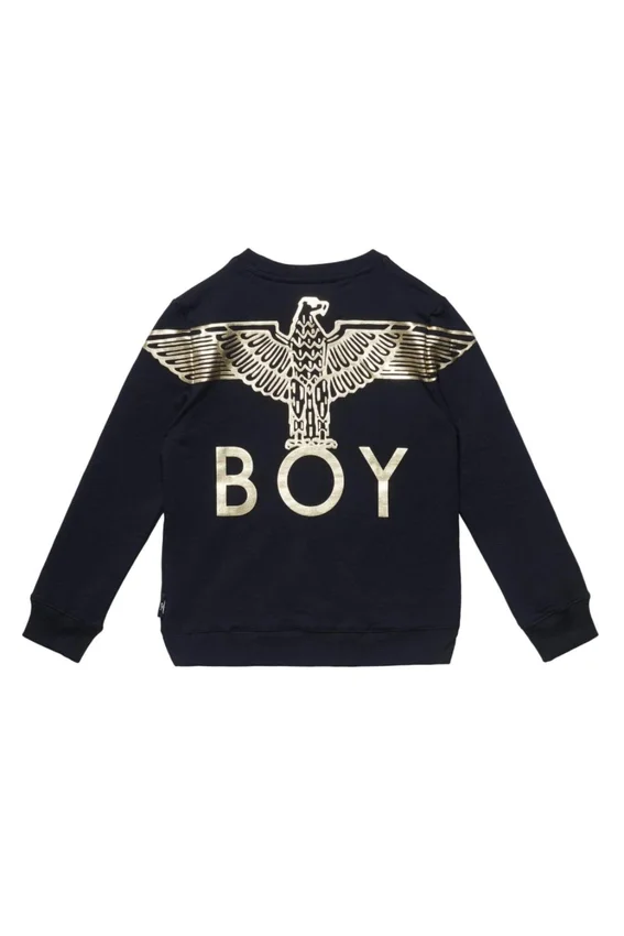 Boy Eagle Sırt Baskılı Çocuk Sweatshirt