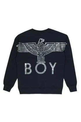 BOY Eagle Sırt Baskılı Sweatshirt