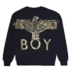 BOY Eagle Sırt Baskılı Sweatshirt