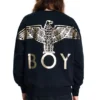 BOY Eagle Sırt Baskılı Sweatshirt