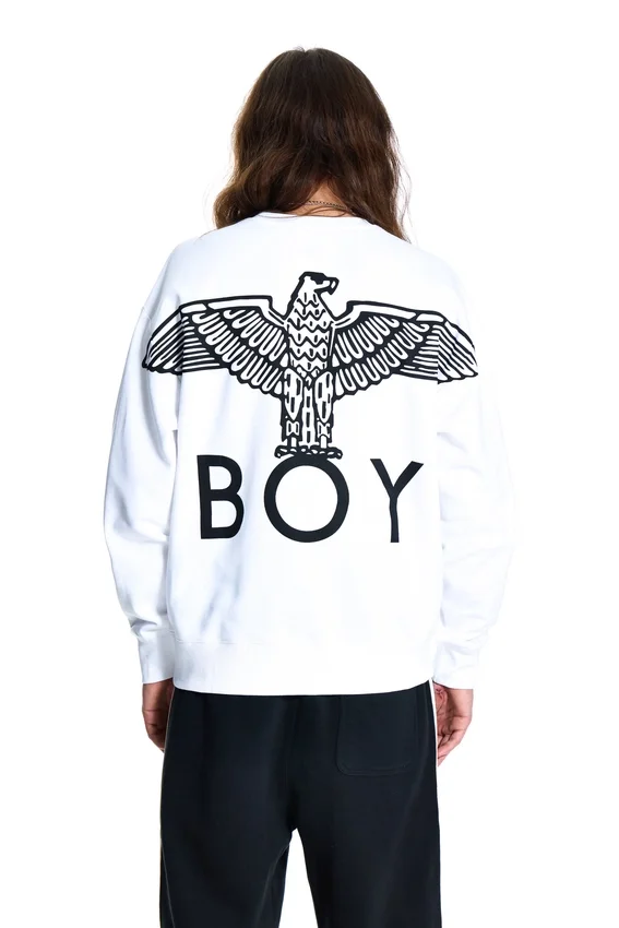 BOY Eagle Sırt Baskılı Sweatshirt