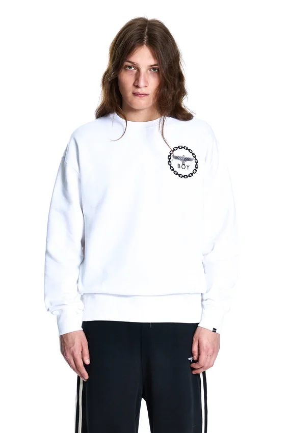 BOY Eagle Sırt Baskılı Sweatshirt