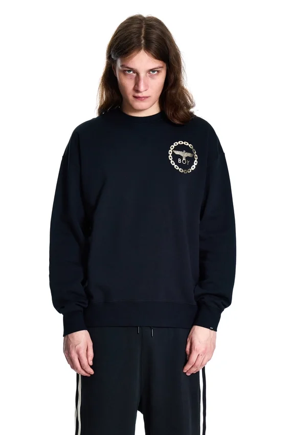 BOY Eagle Sırt Baskılı Sweatshirt