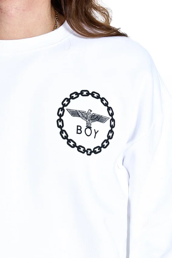 BOY Eagle Sırt Baskılı Sweatshirt