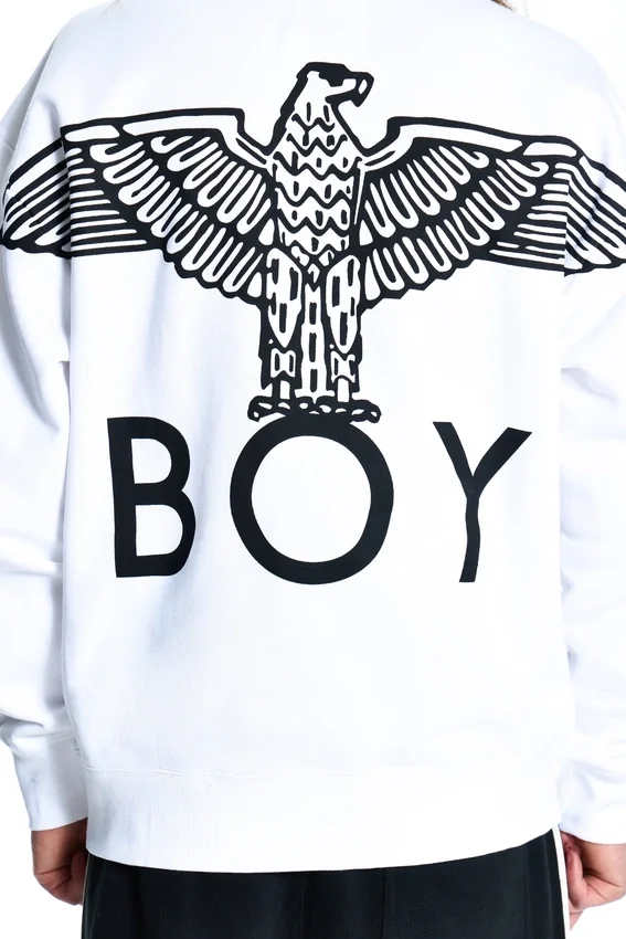 BOY Eagle Sırt Baskılı Sweatshirt