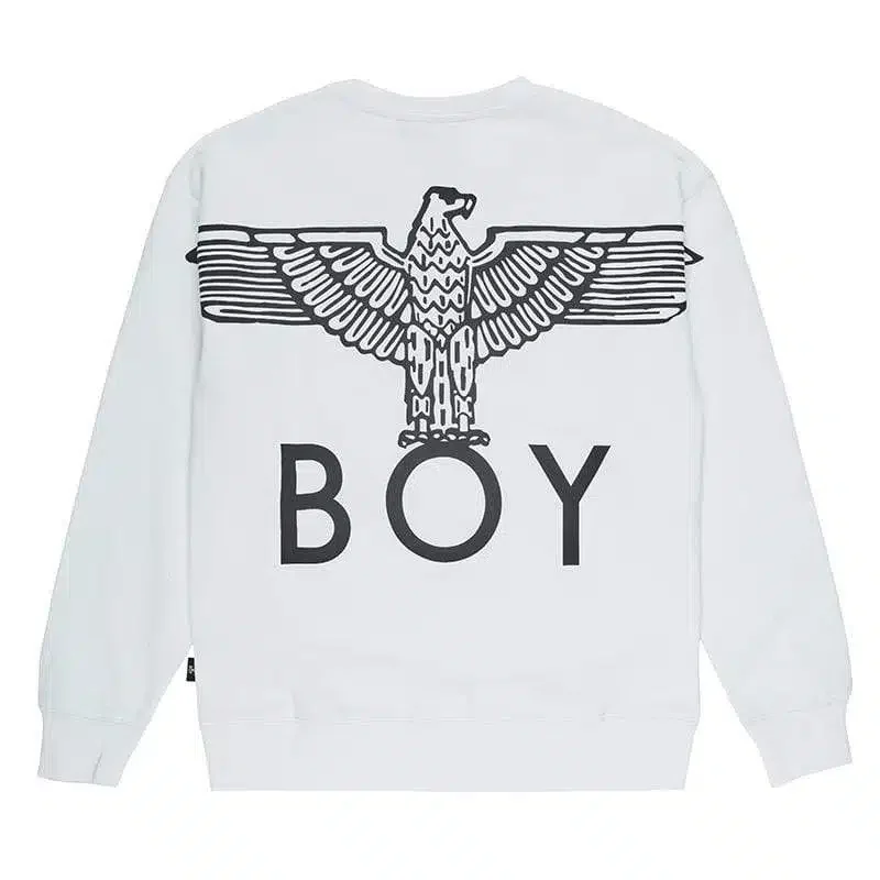 BOY Eagle Sırt Baskılı Sweatshirt