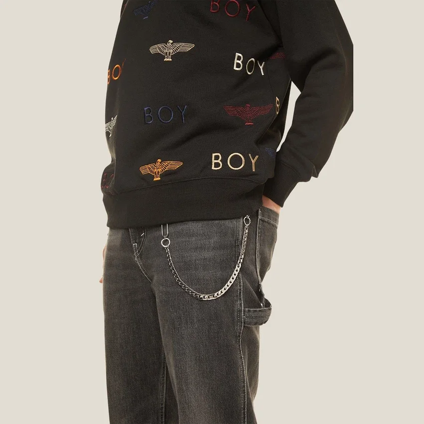 Boy Mania Nakışlı Sweatshirt