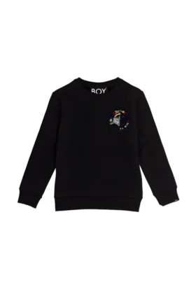 Boy Çocuk Badge Sweatshirt