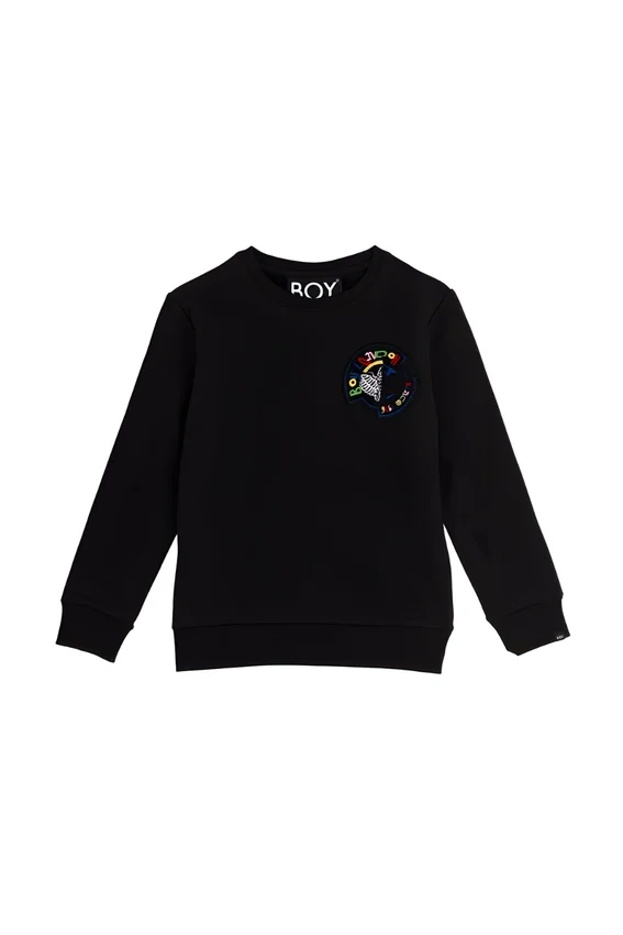 Boy Çocuk Badge Sweatshirt