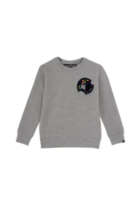 Boy Çocuk Badge Sweatshirt