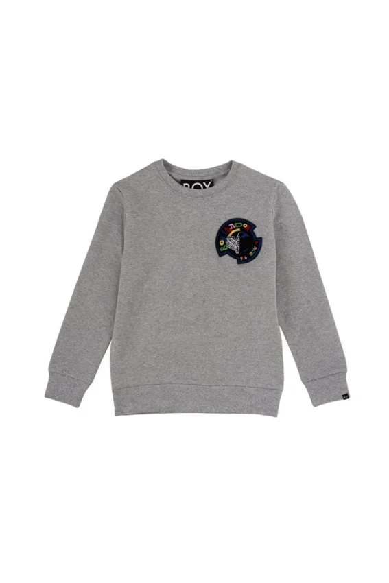Boy Çocuk Badge Sweatshirt