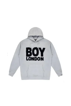 Boy Saints Nakışlı Kapüşonlu Sweatshirt