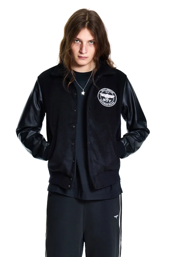 BOY Sloane Varsity Bomber Ceket