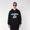 BOY Tape Eagle Kapüşonlu Sweatshirt