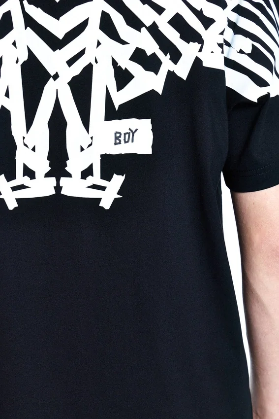 BOY Tape Kartal Sırt Baskılı Tişört