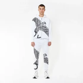 Boy Wingspan Fermuarlı Kapüşonlu Sweatshirt