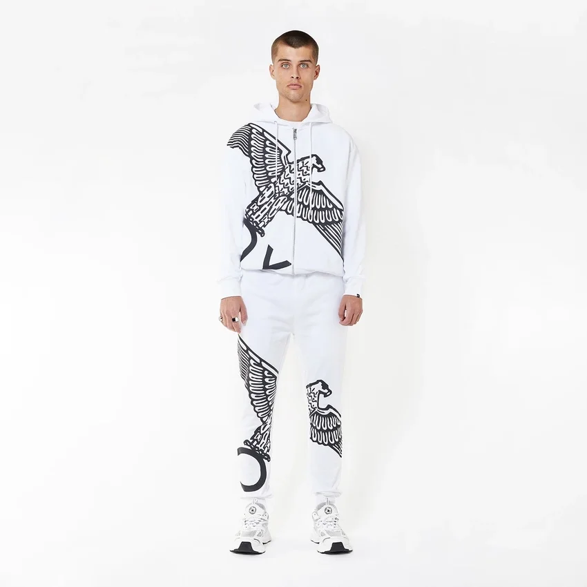 Boy Wingspan Fermuarlı Kapüşonlu Sweatshirt