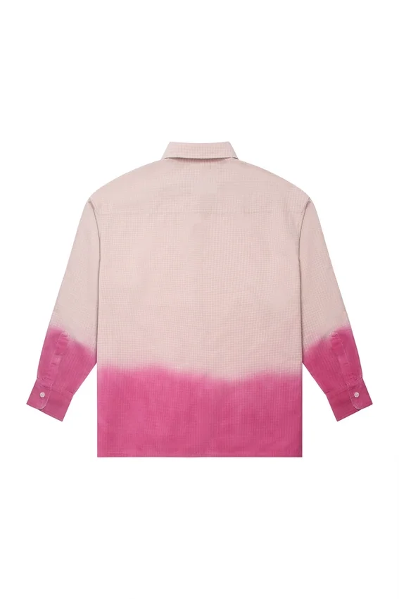 Dip Dye Kareli Gömlek