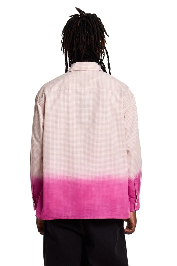 Dip Dye Kareli Gömlek