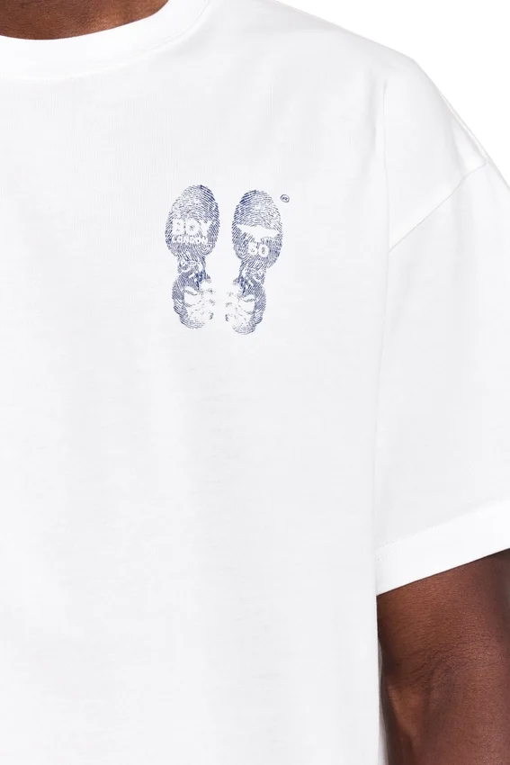Foot Print Tişört