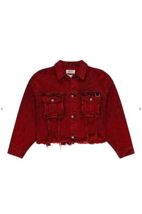 Future Boy Boxy Denim Trucker Ceket