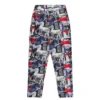 Kings Road Graffiti Denim Kot Pantolon