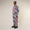 Kings Road Graffiti Denim Kot Pantolon