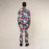 Kings Road Graffiti Denim Kot Pantolon