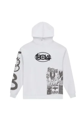 Kings Road Graffiti Kapüşonlu Sweatshirt
