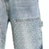 Lazerle Eskitilmiş Denim Pantolonlar