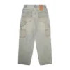 Lazerle Eskitilmiş Denim Pantolonlar
