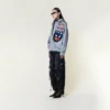 Moto Sticker Bomber Varsity Ceket