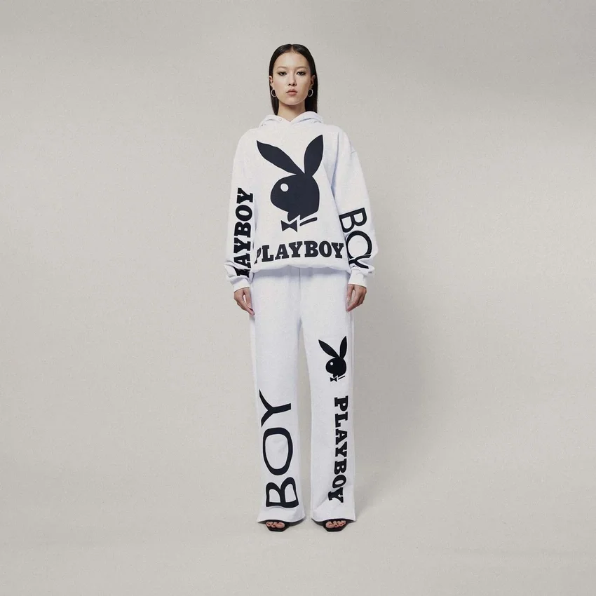 Playboy x BOY Bold Bunny Kapüşonlu Sweatshirt