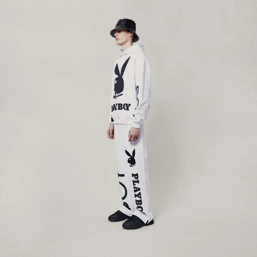 Playboy x BOY Bold Bunny Kapüşonlu Sweatshirt
