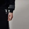 Playboy x BOY Checkerboard Vortex Kapüşonlu Sweatshirt