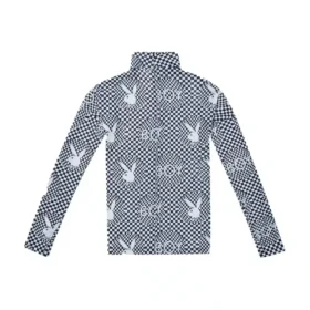 Playboy x BOY Checkerboard Vortex Mesh Üst Giyim