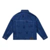 Playboy x BOY Dama Tahtası Desenli Denim Ceket