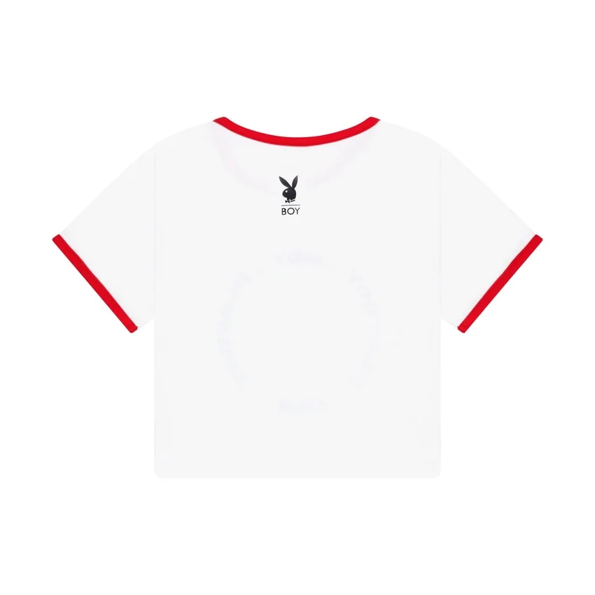 Playboy x BOY Double Cherry Ringer Tişört