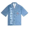 Playboy x BOY Jumbo Bunny Denim Gömlek