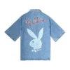 Playboy x BOY Jumbo Bunny Denim Gömlek