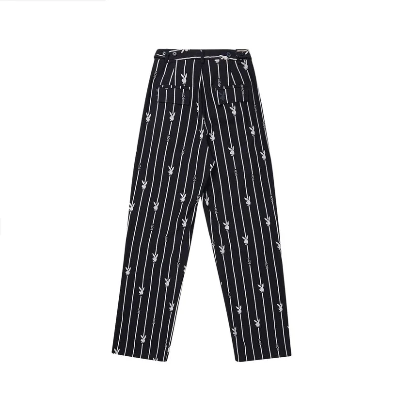 Playboy x BOY İnce Çizgili Pantolonlar